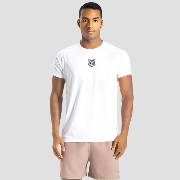 Kit Versátil: 3 Camisetas Dry Brancas ideais para o seu treino