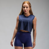 Cropped Dry Fit New Horizon Marinho